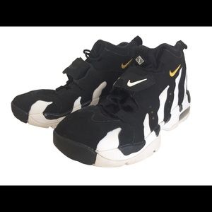 Nike Air DT Max 96 Black White Varsity Maize Deion Sanders 316408-003 Sz 7.5